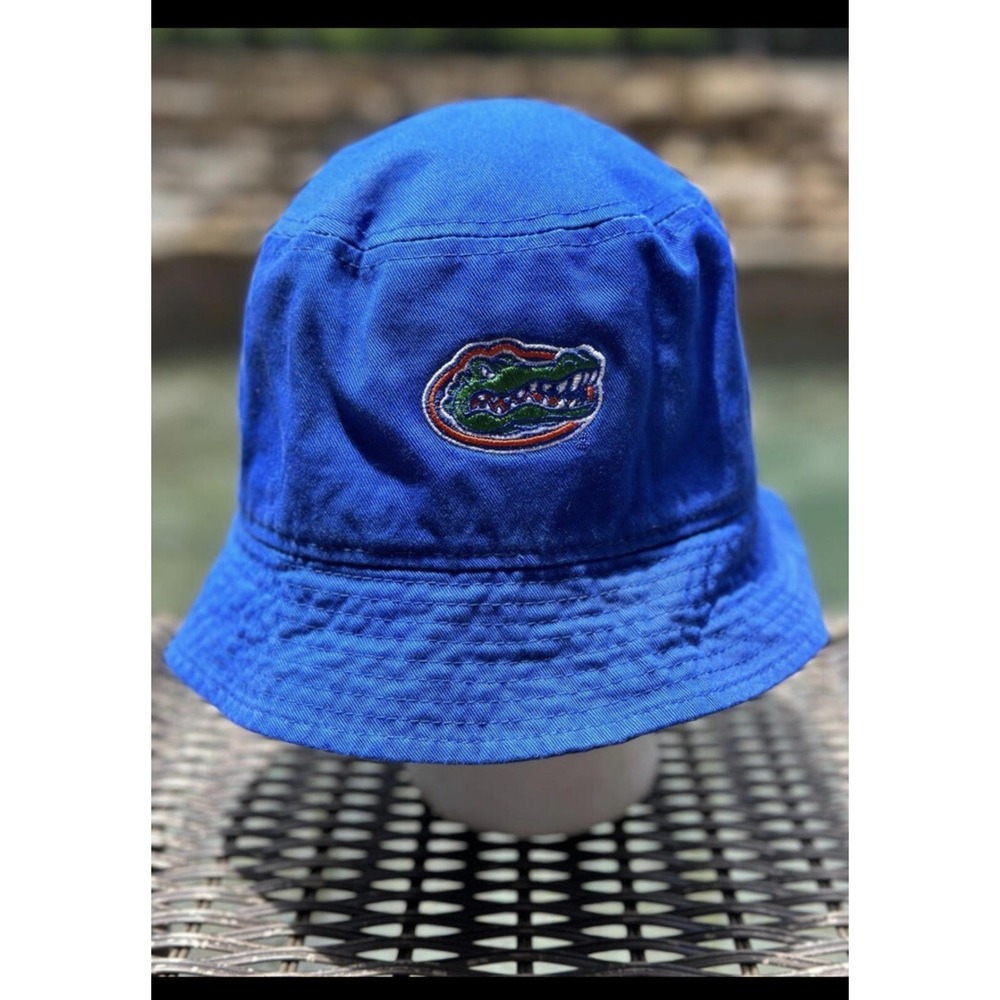Nike Florida Gators Bucket Hat L/XL Blue Embroidered Swoosh Cotton NWT